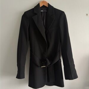 ZARA Belted Blazer